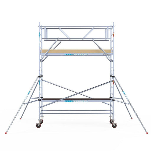 Rollgerüst Euroscaffold Basic Plus 90x305 5,2m Arbeitshöhe freistehend - GerüstExpress