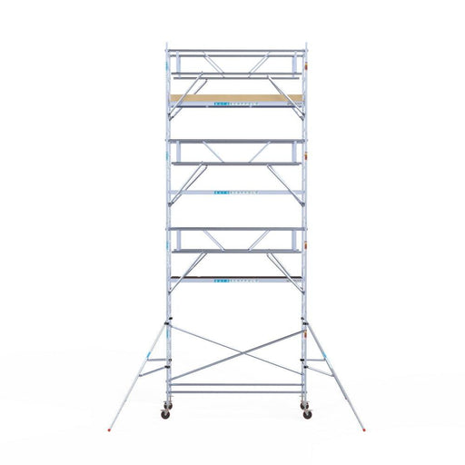 Rollgerüst Euroscaffold Basic Plus 90x305 9,2m Arbeitshöhe freistehend - GerüstExpress