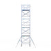 Rollgerüst Eurogerüst Original 135x190 10,2m Arbeitshöhe Carbonplattform freistehend - GerüstExpress