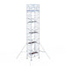 Rollgerüst Eurogerüst Original 135x190 11,2m Arbeitshöhe Carbonplattform freistehend - GerüstExpress
