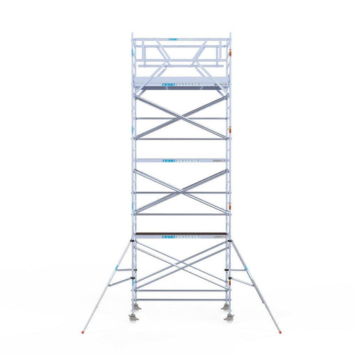 Rollgerüst Eurogerüst Original 135x250 8,2m Arbeitshöhe Carbonplattform freistehend - GerüstExpress