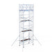 Rollgerüst Eurogerüst Original 135x250 9,2m Arbeitshöhe Carbonplattform freistehend - GerüstExpress