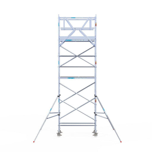 Rollgerüst Original 75x190 Euroscaffold 7,2m Arbeitshöhe freistehend - GerüstExpress