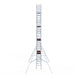 Rollgerüst Eurogerüst Original 75x250 10,2m Arbeitshöhe freistehend - GerüstExpress