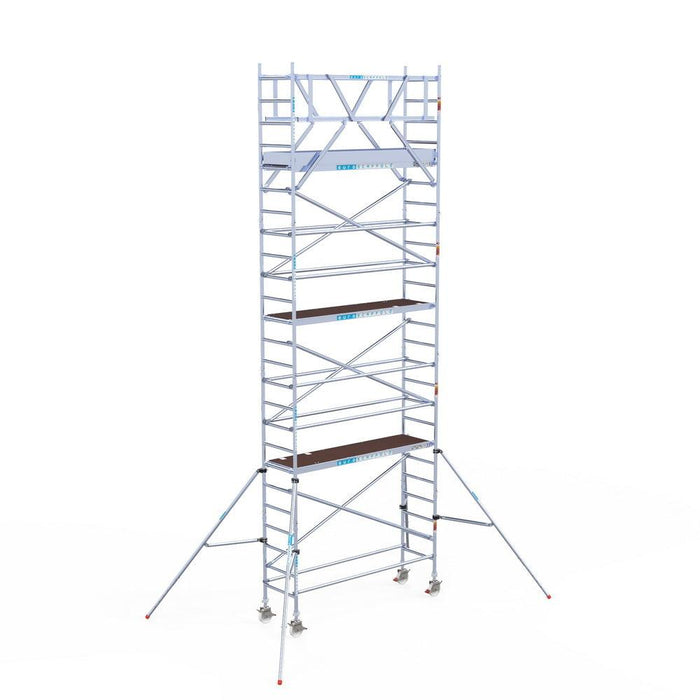 Rollgerüst Original 75x250 8,2m Arbeitshöhe Carbonplattform freistehend - GerüstExpress
