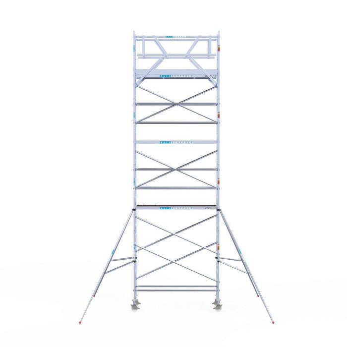 Rollgerüst Original 75x250 9,2m Arbeitshöhe Carbonplattform freistehend - GerüstExpress