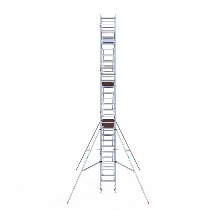 Rollgerüst Original 75x250 9,2m Arbeitshöhe Carbonplattform freistehend - GerüstExpress