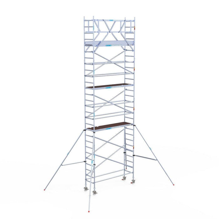 Rollgerüst Original 75x250 9,2m Arbeitshöhe Carbonplattform freistehend - GerüstExpress