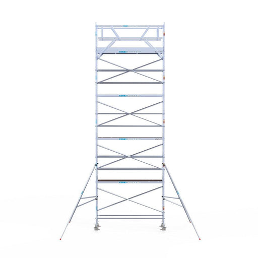 Rollgerüst Original 75x305 10,2m Arbeitshöhe Carbonplattform freistehend - GerüstExpress