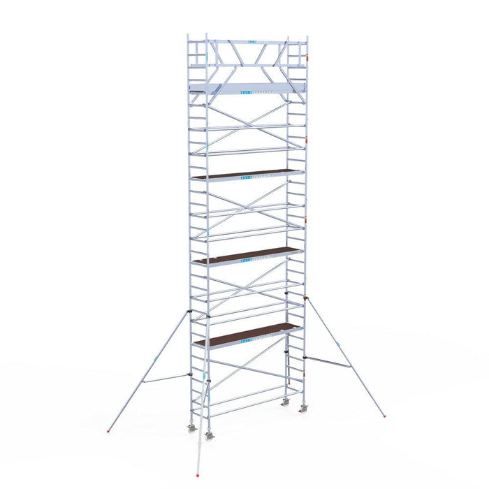 Rollgerüst Original 75x305 10,2m Arbeitshöhe Carbonplattform freistehend - GerüstExpress