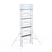 Rollgerüst Original 75x305 10,2m Arbeitshöhe Carbonplattform freistehend - GerüstExpress