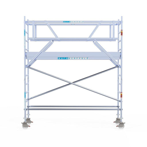 Rollgerüst Original 75x305 4,2m Arbeitshöhe Carbonplattform freistehend - GerüstExpress