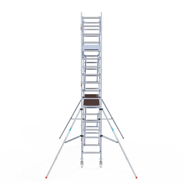 Rollgerüst Original 75x305 6,2m Arbeitshöhe Carbonplattform freistehend - GerüstExpress