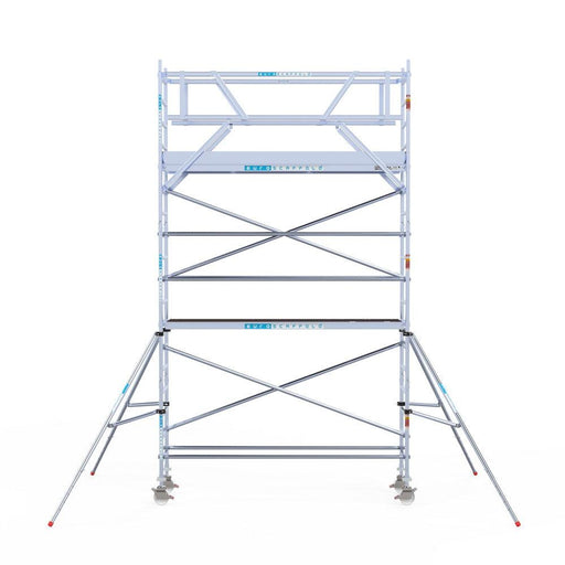 Rollgerüst Original 75x305 6,2m Arbeitshöhe Carbonplattform freistehend - GerüstExpress