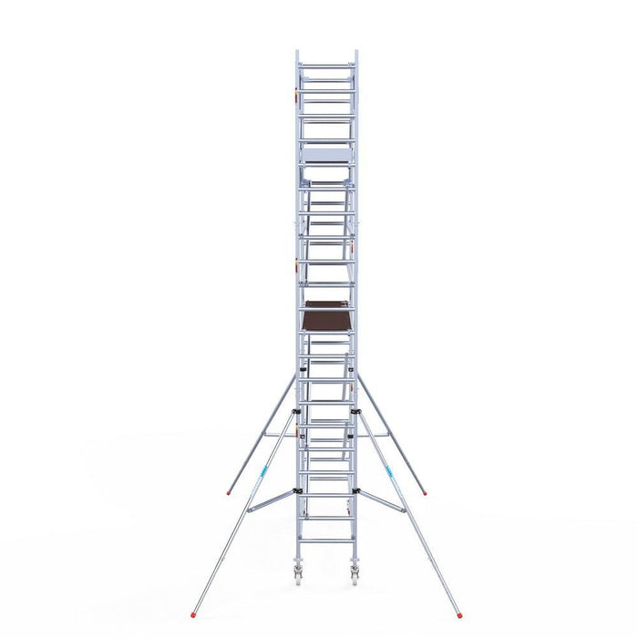 Rollgerüst Original 75x305 7,2m Arbeitshöhe Carbonplattform freistehend - GerüstExpress