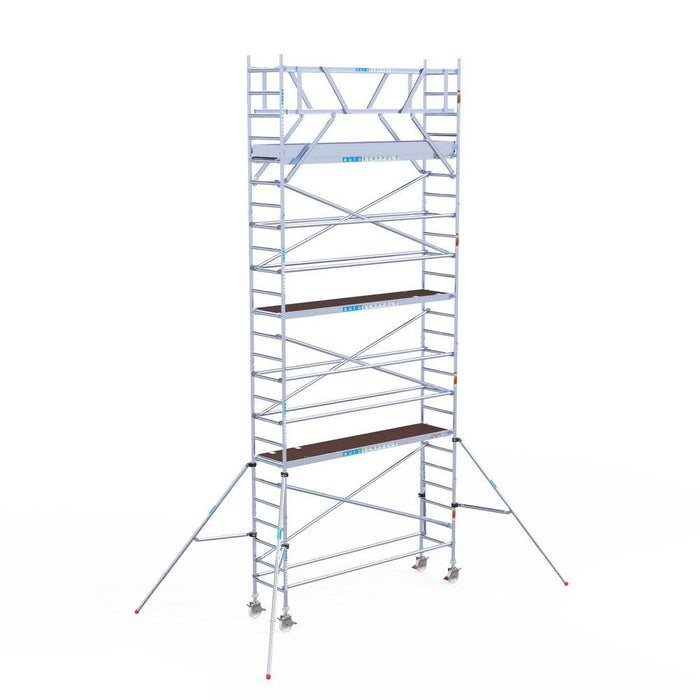 Rollgerüst Original 75x305 8,2m Arbeitshöhe Carbonplattform freistehend - GerüstExpress