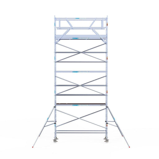 Rollgerüst Original 75x305 8,2m Arbeitshöhe Carbonplattform freistehend - GerüstExpress