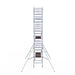Rollgerüst Original 90x250 Eurogerüst Original 7,2m Arbeitshöhe Carbonplattform freistehend - GerüstExpress