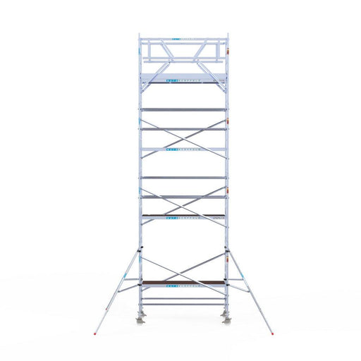 Rollgerüst Eurogerüst Original 90x250 9,2m Arbeitshöhe Carbonplattform freistehend - GerüstExpress