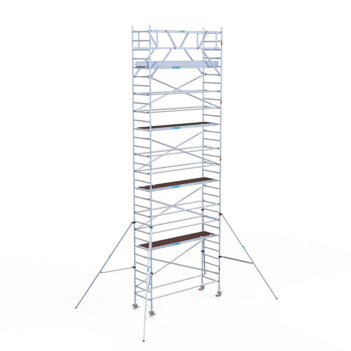 Rollgerüst Original 90x305 10,2m Arbeitshöhe Carbonplattform freistehend - GerüstExpress