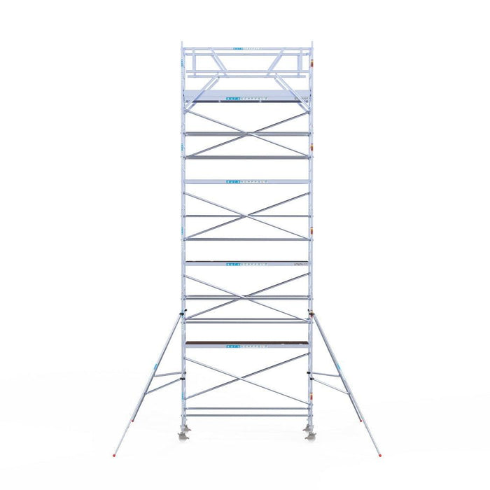 Rollgerüst Original 90x305 10,2m Arbeitshöhe Carbonplattform freistehend - GerüstExpress