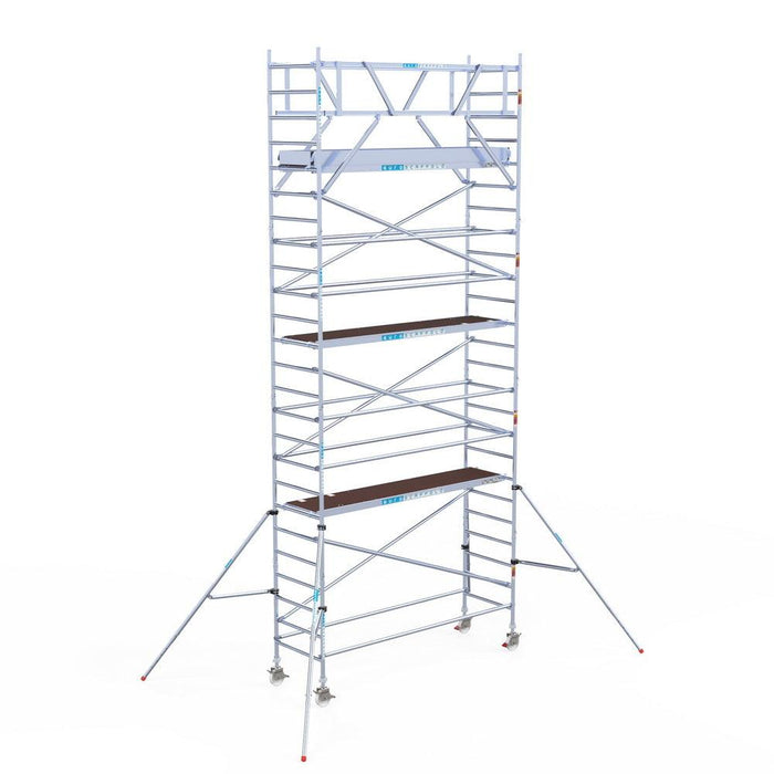 Rollgerüst Original Eurogerüst 90x305 8,2m Arbeitshöhe Carbonplattform freistehend - GerüstExpress