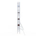 Rollgerüst Euroscaffold Professionell 75x250 10,2m Arbeitshöhe an der Fassade - GerüstExpress