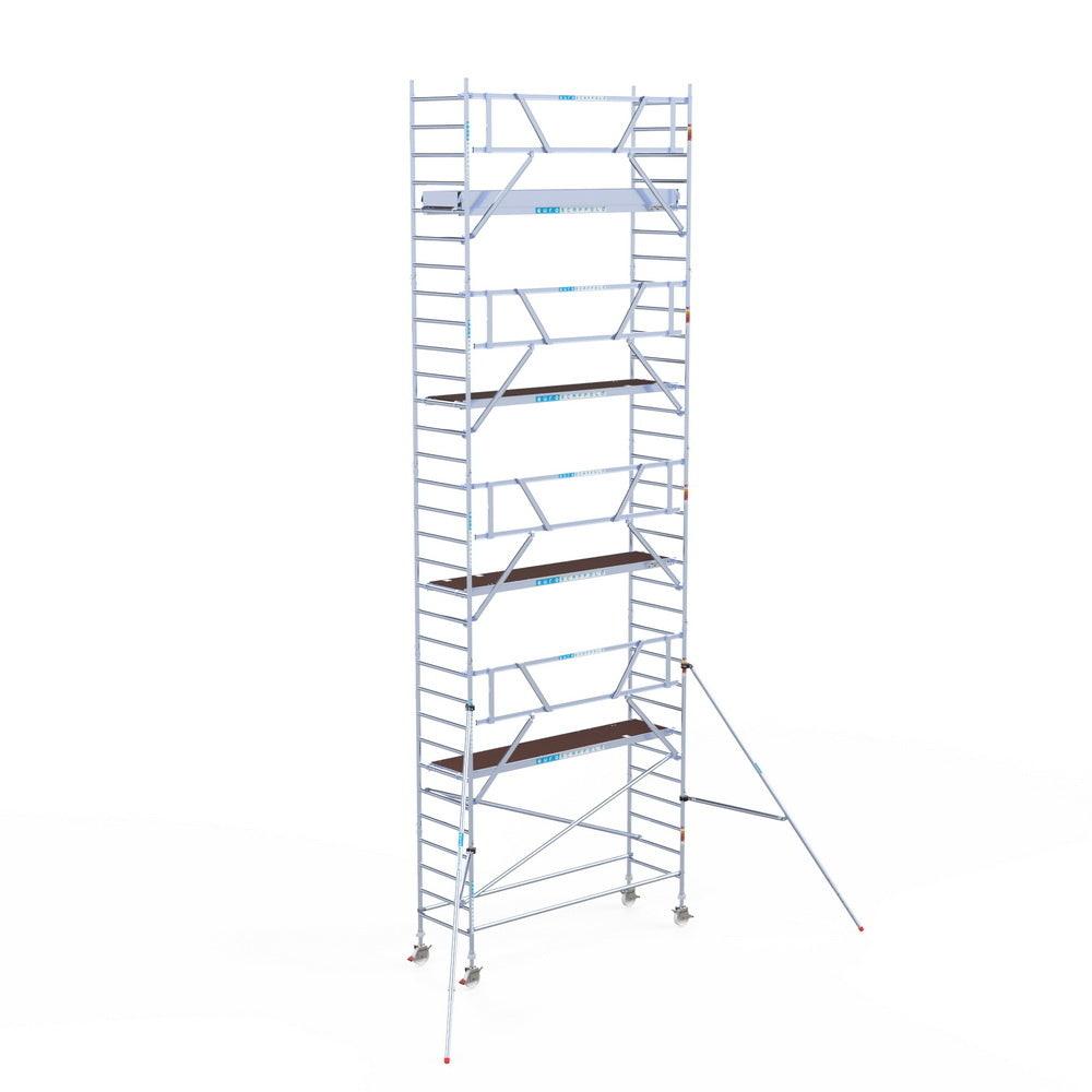 Unser Euroscaffold Professionelles Rollgerüst mit Sicherheitsgeländer 90 cm