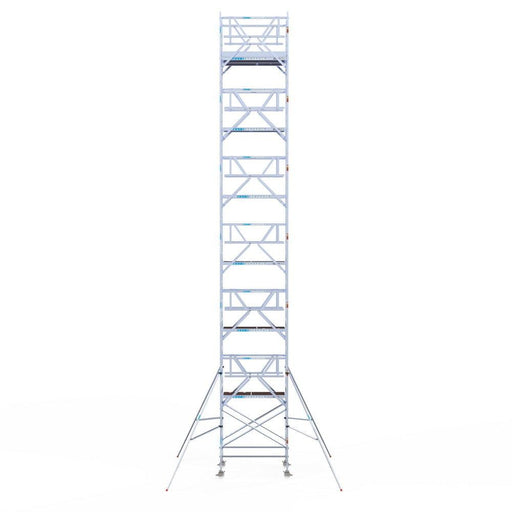 Rollgerüst Euroscaffold Professionell 135x190 14,2m Arbeitshöhe freistehend - GerüstExpress