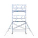 Rollgerüst Euroscaffold Professionell 135x250 6,2m Arbeitshöhe freistehend - GerüstExpress
