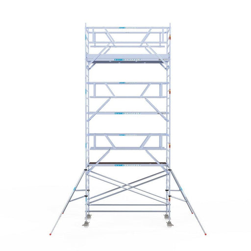 Rollgerüst Euroscaffold Professionell 135x305 8,2m Arbeitshöhe Carbonplattform freistehend - GerüstExpress