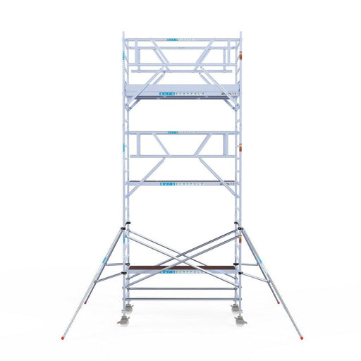 Rollgerüst Euroscaffold Professionell 135x250 7,2m Arbeitshöhe freistehend - GerüstExpress