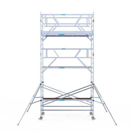 Rollgerüst Euroscaffold Professionell 135x305 7,2m Arbeitshöhe Carbonplattform freistehend - GerüstExpress