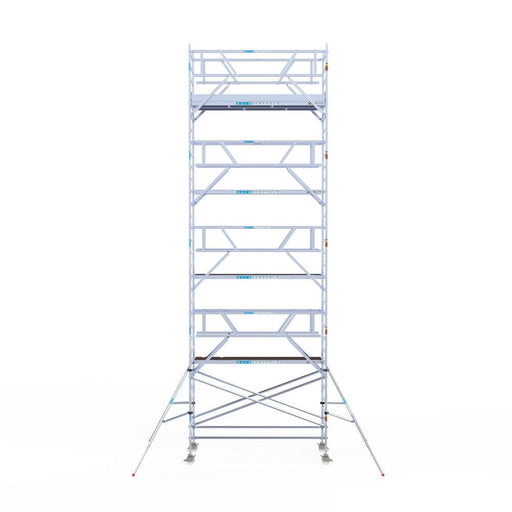 Rollgerüst Euroscaffold Professionell 135x305 10,2m Arbeitshöhe freistehend - GerüstExpress