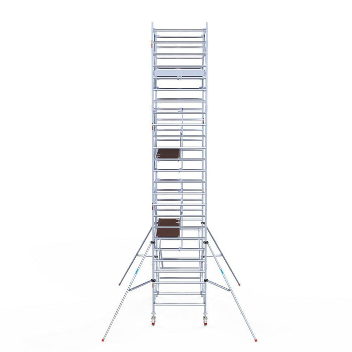 Rollgerüst Euroscaffold Professionell 135x250 8,2m Arbeitshöhe freistehend - GerüstExpress