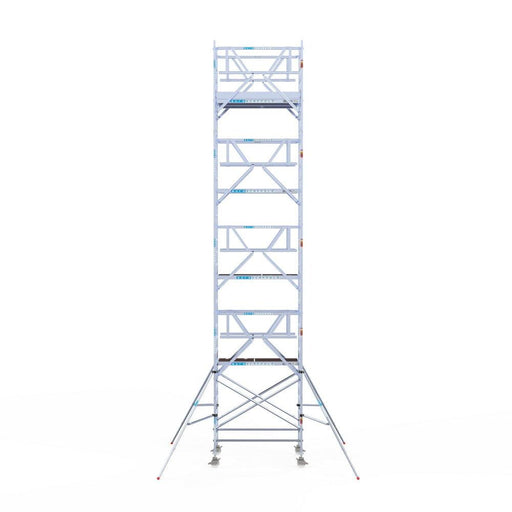 Rollgerüst Euroscaffold Professionell 135x190 10,2m Arbeitshöhe Carbonplattform freistehend - GerüstExpress