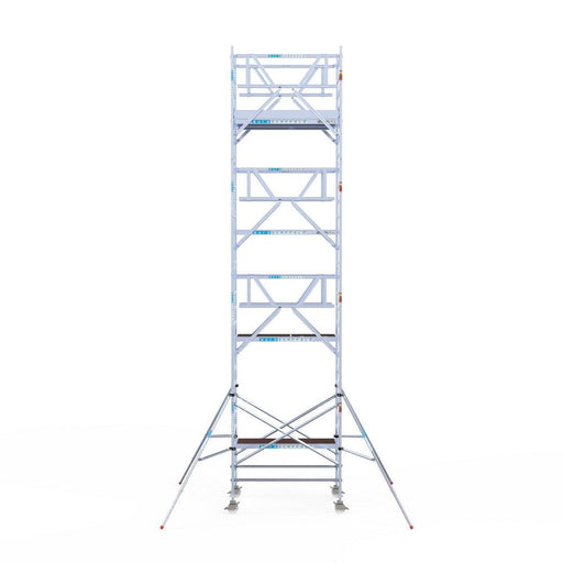 Rollgerüst Euroscaffold Professionell 135x305 9,2m Arbeitshöhe freistehend - GerüstExpress