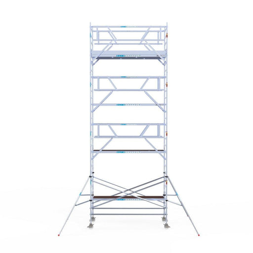 Rollgerüst Euroscaffold Professionell 135x305 9,2m Arbeitshöhe Carbonplattform freistehend - GerüstExpress