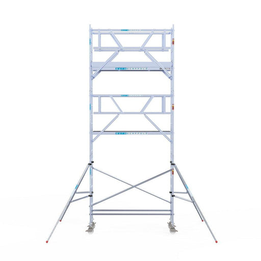 Rollgerüst Euroscaffold Professionell 75x250 7,2m Arbeitshöhe Carbonplattform freistehend - GerüstExpress