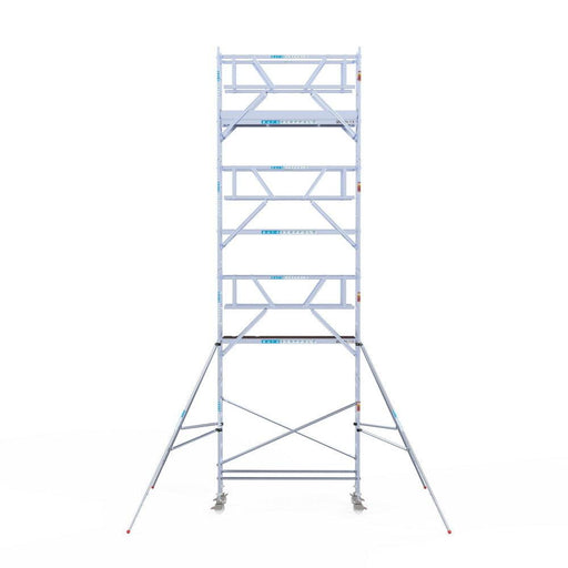 Rollgerüst Euroscaffold Professionell 75x250 9,2m Arbeitshöhe freistehend - GerüstExpress