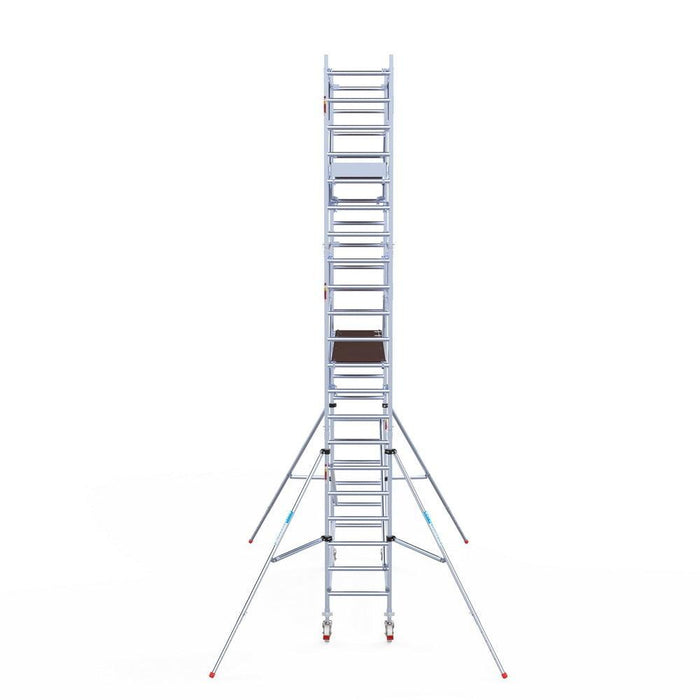 Rollgerüst Euroscaffold Professionell 75x305 7,2m Arbeitshöhe freistehend - GerüstExpress