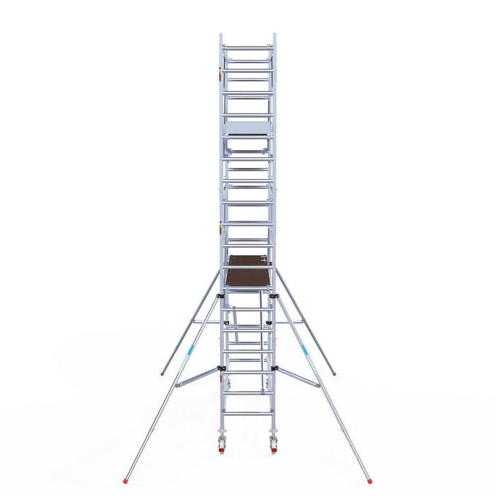 Rollgerüst Euroscaffold Professionell 75x305 6,2m Arbeitshöhe freistehend - GerüstExpress