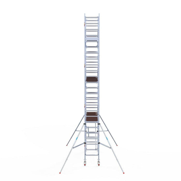 Rollgerüst Euroscaffold Professionell 75x250 8,2m Arbeitshöhe freistehend - GerüstExpress