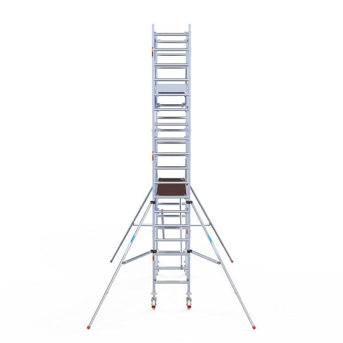 Rollgerüst Euroscaffold Professionell 75x250 6,2m Arbeitshöhe freistehend - GerüstExpress