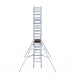 Rollgerüst Euroscaffold Professionell 75x250 6,2m Arbeitshöhe freistehend - GerüstExpress