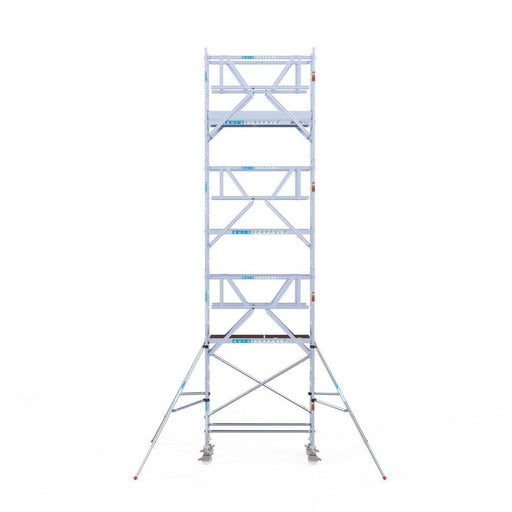 Rollgerüst Euroscaffold Professionell 75x190 8,2m Arbeitshöhe freistehend - GerüstExpress