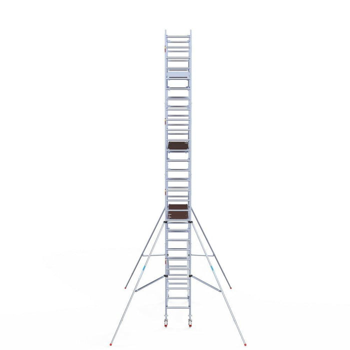 Rollgerüst Euroscaffold Professionell 75x250 9,2m Arbeitshöhe freistehend - GerüstExpress