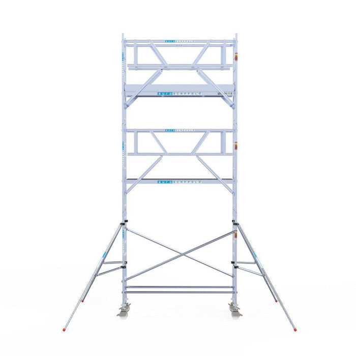 Rollgerüst Euroscaffold Professionell 75x250 7,2m Arbeitshöhe freistehend - GerüstExpress