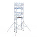 Rollgerüst Euroscaffold Professionell 75x190 7,2m Arbeitshöhe freistehend - GerüstExpress