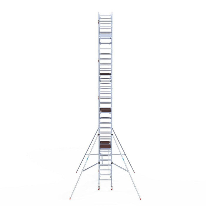 Rollgerüst Euroscaffold Professionell 75x190 10,2m Arbeitshöhe freistehend - GerüstExpress